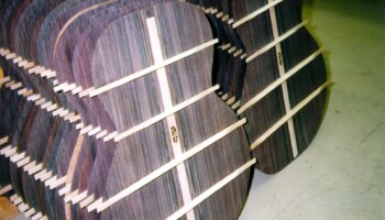 Backs with center strips and cross braces in place