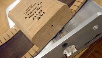 This fixture will drill a critical "locating" hole used to reference the head block on fixtures throughout the building process
