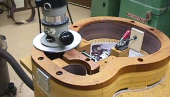 Another view of the edge trim fixture