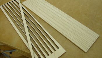 Cut out truss rod filler strips